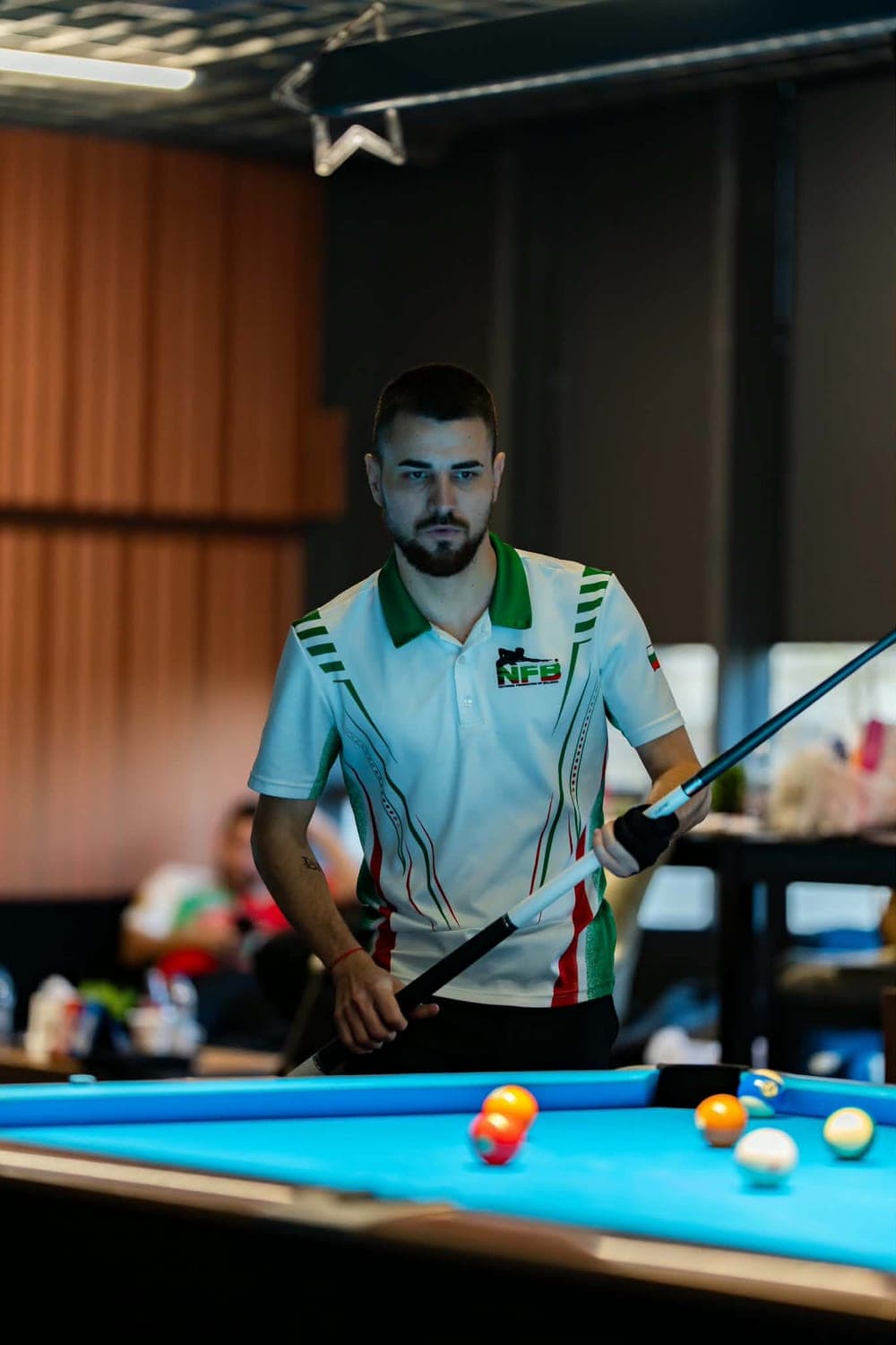 Jelqzko Bahchevanov in the Bulgarian national team kit